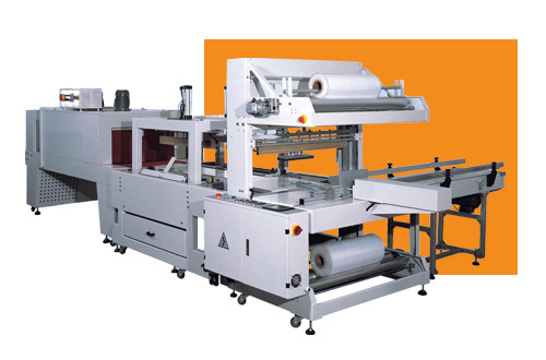 Automatic sleeve shrink machine-trilateral whole sealing