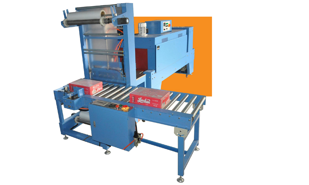Automatic sleeve shrink machine-pallet